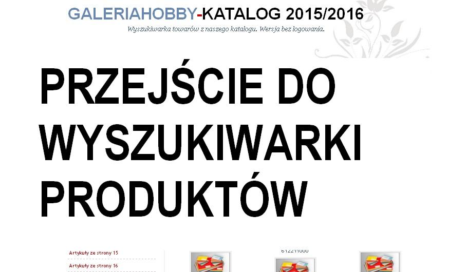 Przejcie do wyszukiwarki produktw i towarw