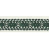 Bordiurki koronkowe bawełniane , samoprzyl. Metallic Jodłowy , Rolka 2mb  , Kod: TL-COTTON 58MR