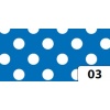 Bristol niebieski w kropki białe ( opak. 10 ark.) 25x35 Kod: FO598903