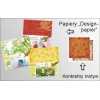 Design-papier 30.5x30.5 a 5 arkuszy. Kod: FO10401