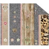 Karton 300g z obustronnym nadrukiem Alpenchic , 25x35 cm a 5 ark. Kod :AL-03