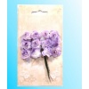 Kwiatki papierowe : róże  kolory liliowe . Kod towaru : K428-31 