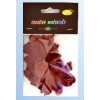 Kwiaty z filcu 48 mm a 18 szt.  , kolor: bordowy  Kod: DS522-4822