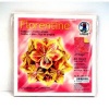 Papier do origami - Florentine Vintage różowo-żółty (2) Format 15x15 cm - Kod : UR2360 55 02