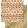 Papier do scrapbookingu :Motywy Liski 2 . Opakowanie 5 arkuszy 30.5x30.5 cm.  Kod towaru : UR703000308