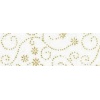 Papier Glitterseide - wzór : Ornament Złoty , 50x70 cm a 5 ark. Kod : UR148501