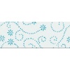 Papier Glitterseide - wzór : Ornament Turkus , 25x35 cm a 5 ark. Kod : UR1485/0/07