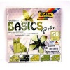 Papier Origami Basics zielony 15x15 cm - Kod: FO465/1515