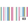 Papier transparentny seria Abstracta , wzór : Pasy(2) 50x70 a 10 ark. - Kod: FO85003