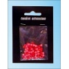 Półperełki 4 mm , Kolor : Czerwone-perłowe , Kod : PP4-20