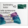Raffia syntetyczna , zwitek 30 mb , .Kolor: jodłowo-zielony Kod towaru: FO9258