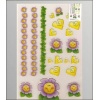 Stiker epoksydowy, rodzaj : Happy Flower , Kod : ESTK-MAL3508