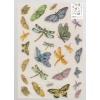 Stiker epoksydowy, rodzaj : Pretty Pastel Insects Glitter , Kod : ESTK-ROY3563G