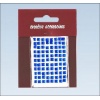 Stiker , kryształki kwadratowe 4 mm , ciemnoniebieskie , Kod towaru: Q4-35 