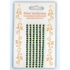 Stiker z bordiurkami kryształkowymi , Kolor : zielone Kod towaru : SB54