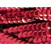 Taśma cekinowa 4 mb. Kolor : Metallic czerwony Kod: TL-TC-ME 20