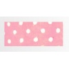 Taśma samoprz. materiałowa - Białe kropki na różowym tle Kod towaru : TL-FABRIC 126
