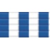 Tekturka falista , fala prosta E , Biało-niebieskie pasy 50x70 a 10-Kod: UR711034